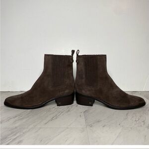 Sam Edelman Bronson Brown Suede Ankle Boots